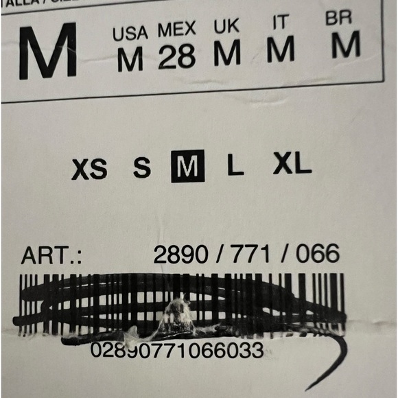 Zara Belted Striped Dress Beige Size Medium NWT - Picture 14 of 16